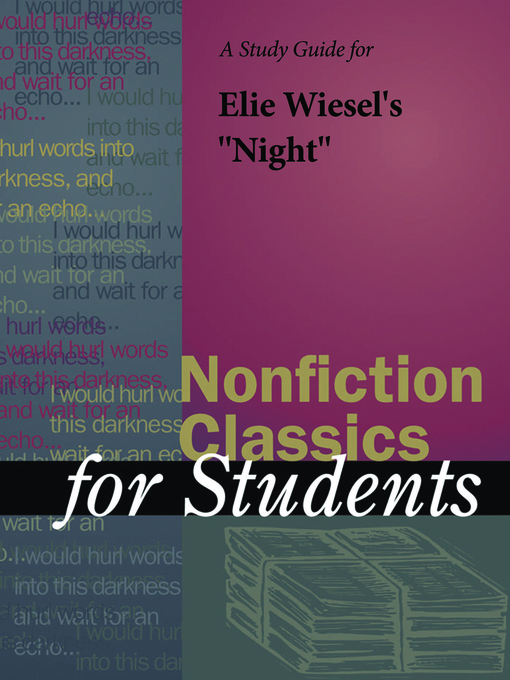 Title details for A Study Guide to Elie Wiesel's "Night" by Gale, Cengage Learning - Available